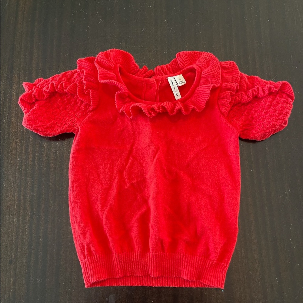 Janie and Jack Red Top